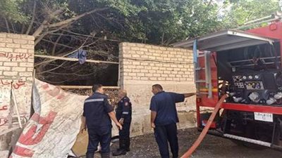 السيطرة على حريق داخل فيلا في العجمي  بالاسكندرية | صور