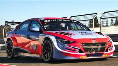 عناصر أيروديناميكية بارزة فى سيارة هيونداي إلنترا  N TCR