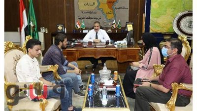محافظ المنوفية يستقبل أصحاب مبادرة 