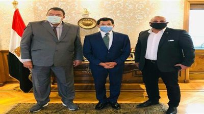 وزير الرياضة يستقبل رئيس الاتحاد المصري للجودو