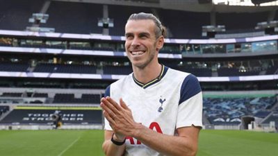 الظهور الاول لجاريث بيل بتدريبات توتنهام