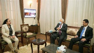 تفاصيل زيارة رجائي عطية لاتحاد المحامين العرب