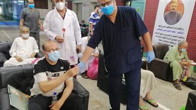 تعافى وخروج ٣٤٤ حالة من مصابي فيروس كورونا من الحميات بمدينة قنا