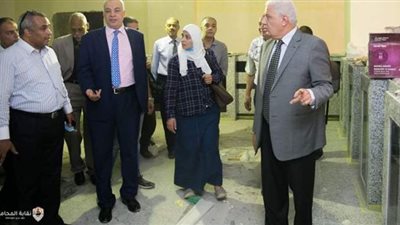 أعضاء بمجلس المحامين يتفقدون مبنى النقابة الجديد