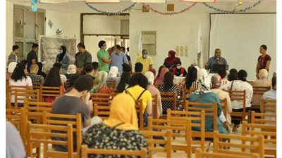 ورش عمل عن الأشغال اليدوية لطلاب التربية  الفنية  بجامعة المنيا