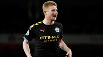 دى بروين يفوز بجائزة أفضل لاعب وسط في أوروبا 2019-2020