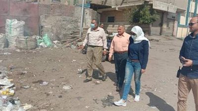 نائب محافظ القليوبية تتفقد منظومة النظافة بشوارع حي شرق المحطة الوسيطة