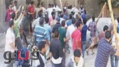 إصابة ٤ في مشاجرة بالأسلحة البيضاء والشوم بطنطا