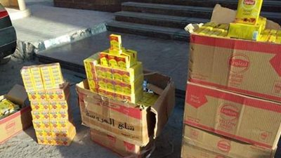 ضبط مصنع لتعبئة الشاى بدون ترخيص فى الإسكندرية