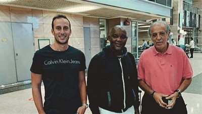 عدلي وتوفيق يستقبلان موسيماني بمطار القاهرة