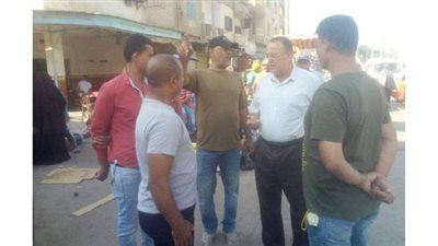 رئيس حي ثان بالإسماعيلية يتفقد أعمال النظافة والتجميل | صور