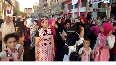 الآلاف من أهالي المنوفية يشاركون في الاحتفال بذكرى انتصارات أكتوبر | فيديو