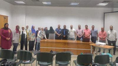 انتهاء فعاليات  البرنامج التدريبى 