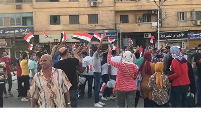 مسيرات حاشدة لمواطني الدقهلية للمشاركة في احتفالات نصر أكتوبر | فيديو وصور