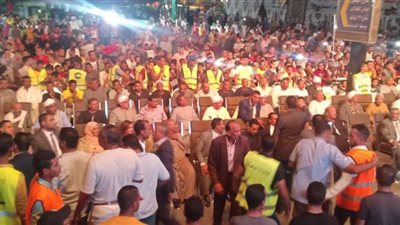 10 صور ترصد الاحتفالات بذكرى نصر أكتوبر  في ميدان المحطة بقنا