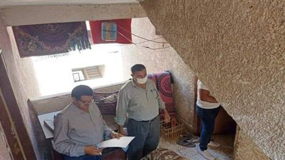 حصر المواطنين المعتدين على عمارة أحباء مصر بالقليوبية