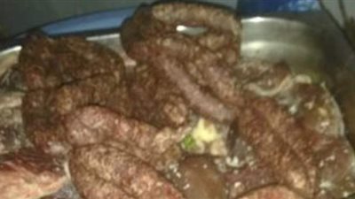 ضبط صاحب مصنع بحوزته 1.84 طن سجق غير صالحة للاستهلاك الآدمي بالقاهرة