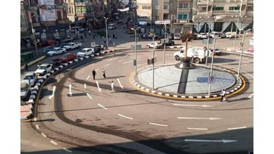 حملة مكبرة لإحكام السيطرة على ميدان الشيخ حسانين في المنصورة | صور