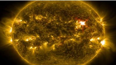 البحوث الفلكية: نشاط زائد في المجال المغناطيسي للأرض