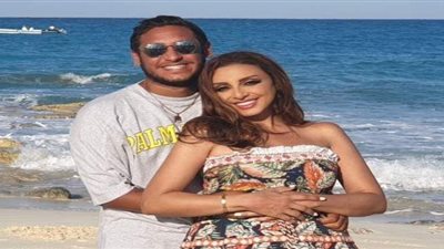 أنغام تنشر صورا مع ابنها فى عيد ميلاده : 