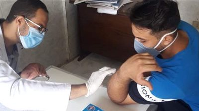 الكشف على 406 في ثاني أيام القافلة الطبية المجانية بالعيد القومي للغربية