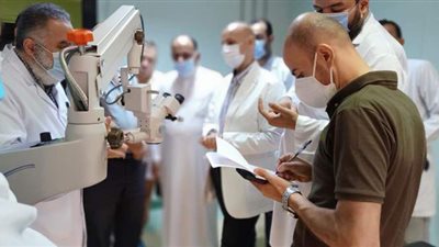 وكيل وزارة الصحة يفاجئ مستشفى ديرب نجم المركزى