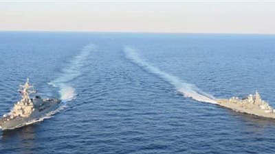 فرقاطة تركية تجري تدريبات  عسكرية مع مدمرة أمريكية في البحر الأسود