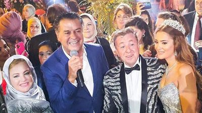 رجل أعمال سوري يقيم حفل زفافه الثالث وسط حضور نجوم مصر