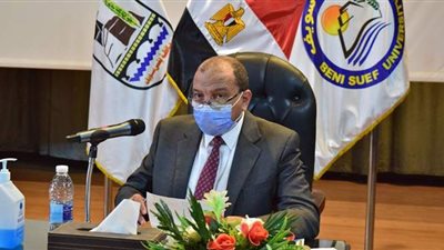 جامعة  بني سويف تبحث التعاون مع مركز علوم الفضاء لغرب آسيا