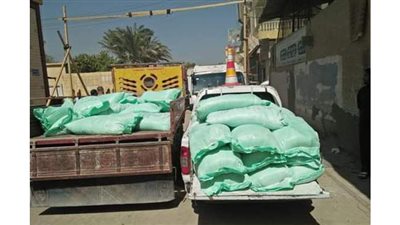 ضبط ٣ أطنان دقيق بلدي مدعم قبل تهريبها للسوق السوداء بالفيوم