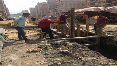 الحكومة تستجيب لاستغاثات أهالي شبرا الخيمة بتطوير شارع 