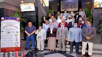 افتتاح أعمال ورشة العمل الدولية بجامعة الزقازيق