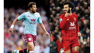 محمد صلاح وتريزيجيه في هجوم ليفربول وأستون فيلا بالدوري الإنجليزي