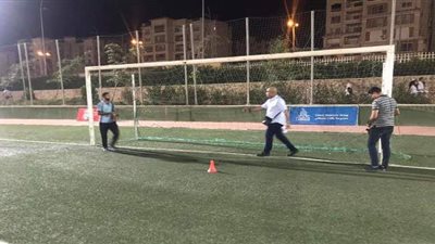 منطقة القاهرة لكرة القدم تعاين ملعب نادي مدينتي | صور