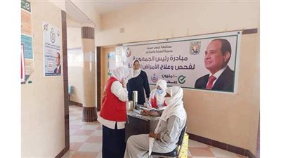 توقيع الكشف والفحص الطبي على  ٧٤٢٧ مواطنا بالمبادرة  القومية بجنوب سيناء