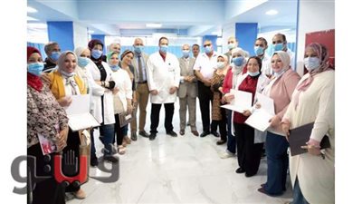 تكريم الجيش الأبيض وعناية مركزة بمليوني جنيه بالقنايات المركزي