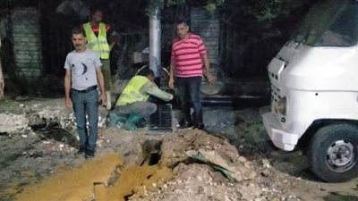 حي جنوب الجيزة ينتهي من أعمال تطوير شارع المحطة وبلاعات المطر بالبحر الأعظم | صور