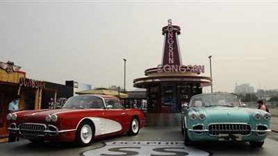 الصين تعرض كورفيت C1 1958 المستنسخة بمعرض بكين