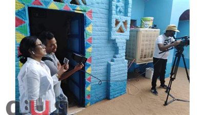 وفد التليفزيون اليابانى ينهى تصوير حلقات وثائقية عن الحضارة المصرية فى أسوان