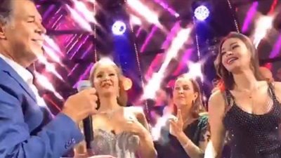 وصلة رقص لجوهرة وراغب علامة على أغنية 