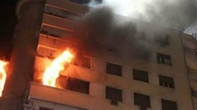 انتداب المعمل الجنائي لبيان سبب حريق شقة سكنية في الهرم