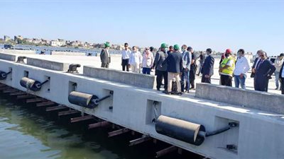 محافظ البحيرة يتفقد ميناء الصيد برشيد بتكلفة ٧٠٠ مليون جنيه
