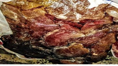 ضبط كميات من اللحوم المتعفنة لدى جزار بالإسماعيلية