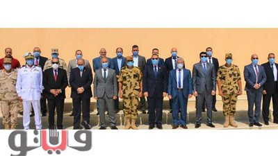 شعلان يصحب غراب في زيارة لوحدات الصاعقة بالكلية الجوية بالزقازيق