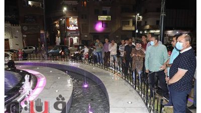 احتفالاً بانتصارات أكتوبر.. محافظ المنوفية يفتتح ميداني السادات وتحيا مصر