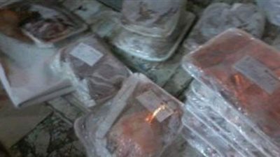 التحفظ على ٥ أطنان لحوم فاسدة بأوسيم