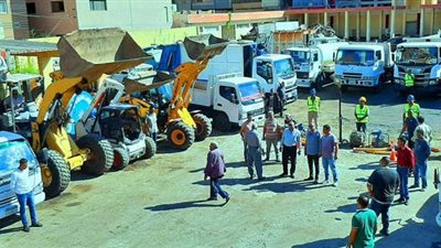 رفع درجة الاستعداد القصوي بالقنطرة غرب بالاسماعيلية استعدادًا لفصل الشتاء