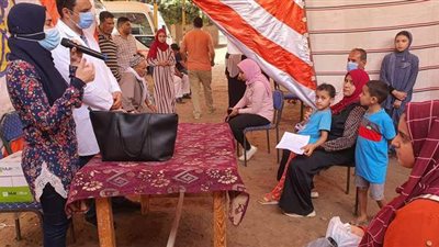 مياه الدقهلية تشارك في القوافل الطبية بقرى رأس الخليج والرحمانية