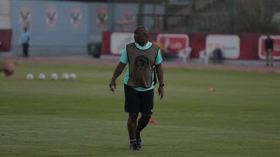 موسيماني يركز على تدريبات الكرة في مران الأهلي