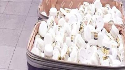 مصادرة 7 آلاف عبوة مستلزمات  ومستحضرات تجميل مجهولة المصدر بالقاهرة